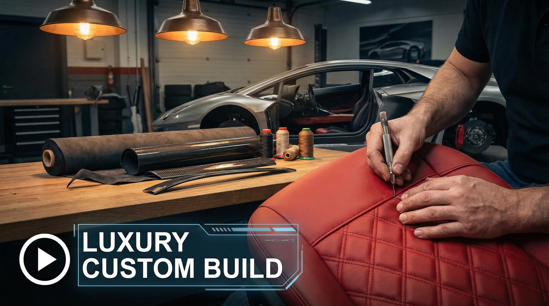 蜜桃视频：超跑内饰定制改装